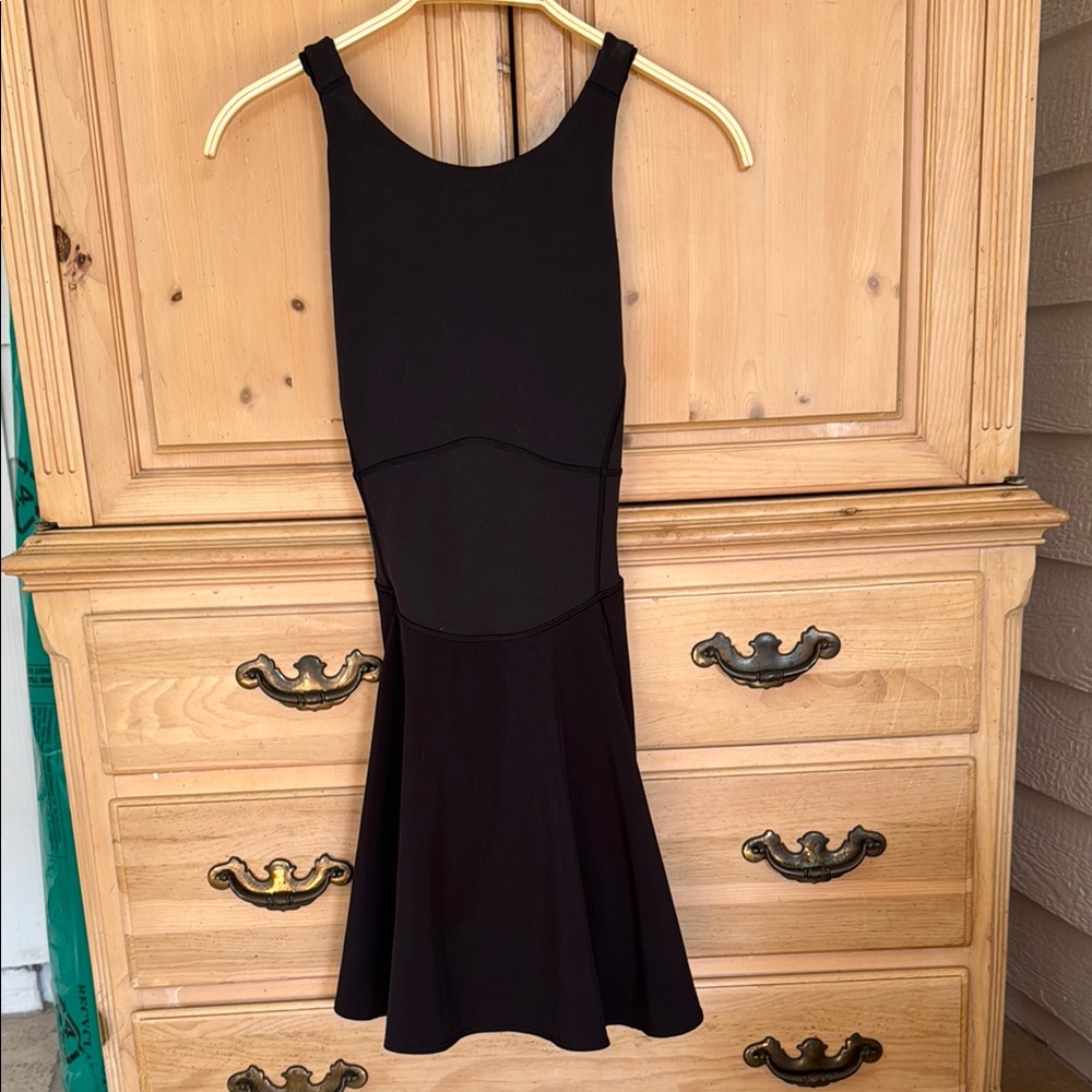 NWOT Court Crush Dress Black Dress with Built In Shorts